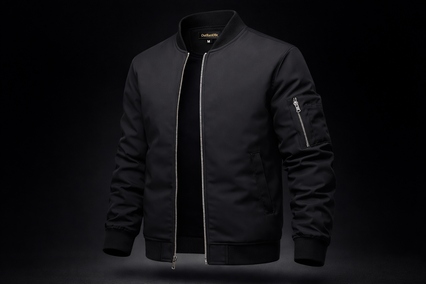 OutRankMe™ Tactical Bomber Jacket — Wear Your Story