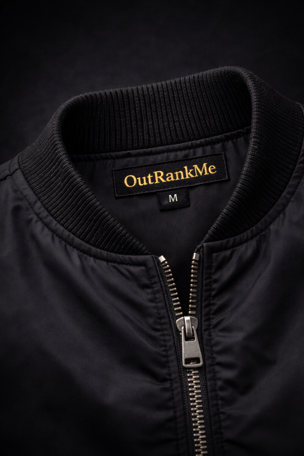 OutRankMe™ Tactical Bomber Jacket — Wear Your Story