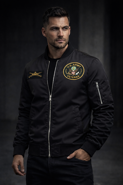 OutRankMe™ Tactical Bomber Jacket — Wear Your Story